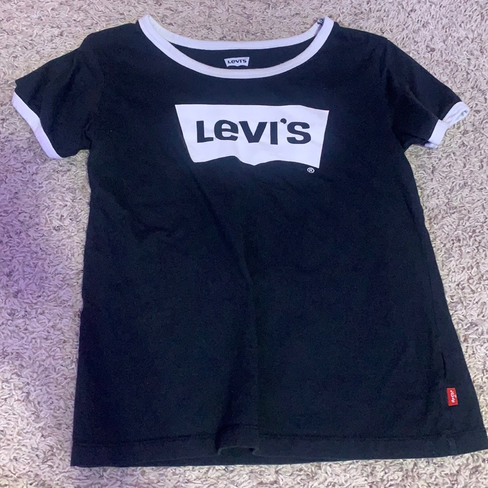 Black and White Levi Tshirt